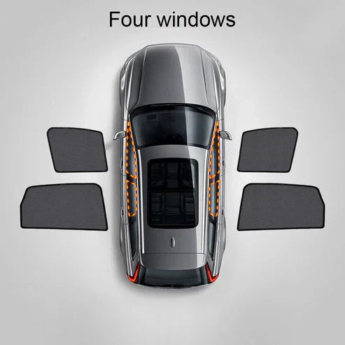 Custom-Fit Car Sun Shades