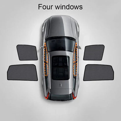 Custom-Fit Car Sun Shades