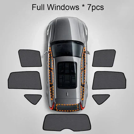 Custom-Fit Car Sun Shades