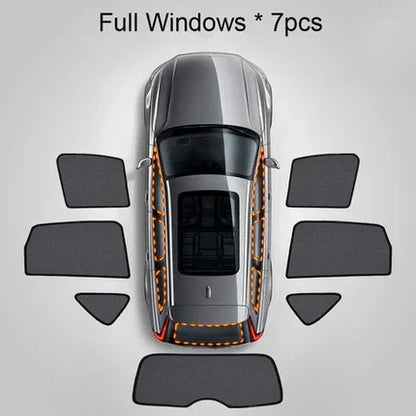 Custom-Fit Car Sun Shades